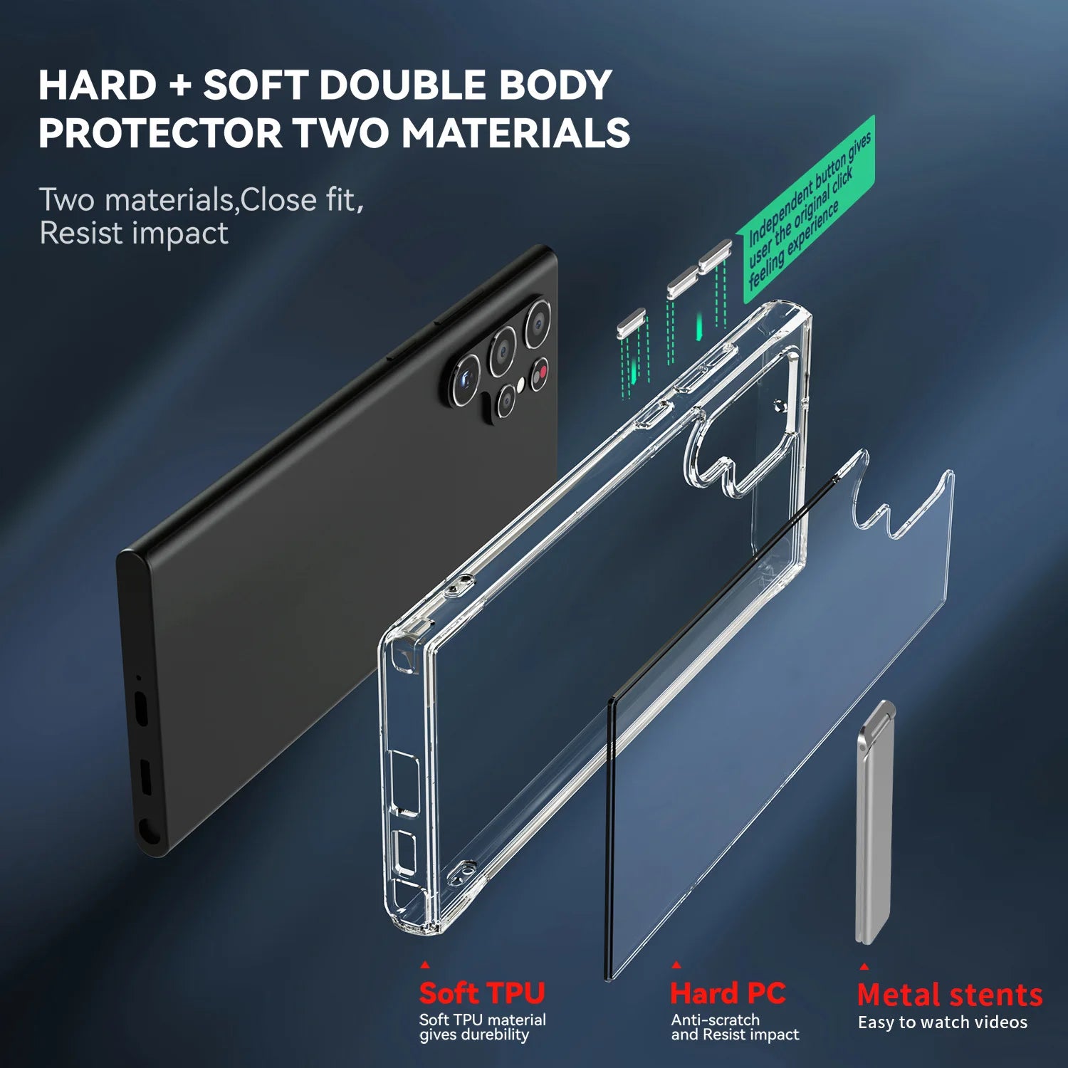 Clear Case with Horizontal & Vertical Stand for Samsung - Premium Mobile Phone Cases from Dressmycell.com - Just $15! Shop now at Dressmycell.com Clear Case with Horizontal & Vertical Stand for Samsung - Premium Mobile Phone Cases from Dressmycell.com - Just $15! Shop now at Dressmycell.com